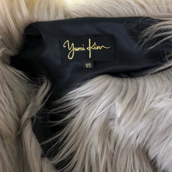 YUMI KIM FAUX FUR JACKET - Picture 2 of 3